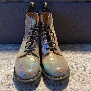 Dr. Martens 1460 Rainbow Ray Womens Size 11